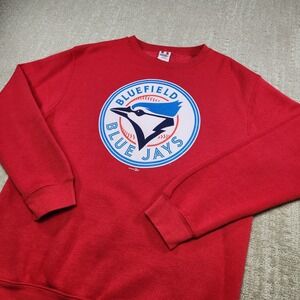 Bluefield Blue Jays Sweatshirt Adult Medium MILB Defunked Minor League Baseball
